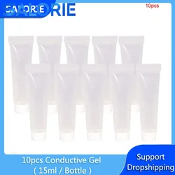 10pcs Conductive Gel 15ml Conducting Gel for Ultrasound Cavitation Slimming Massager Body Massage Cellulite Machine Skin Care