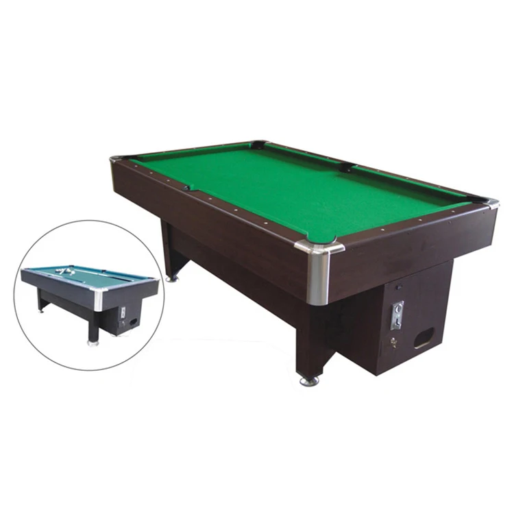 

Hot Selling 7ft 8ft 9ft Manual Coin Operated Billiard Pool Table Made in China for Sale