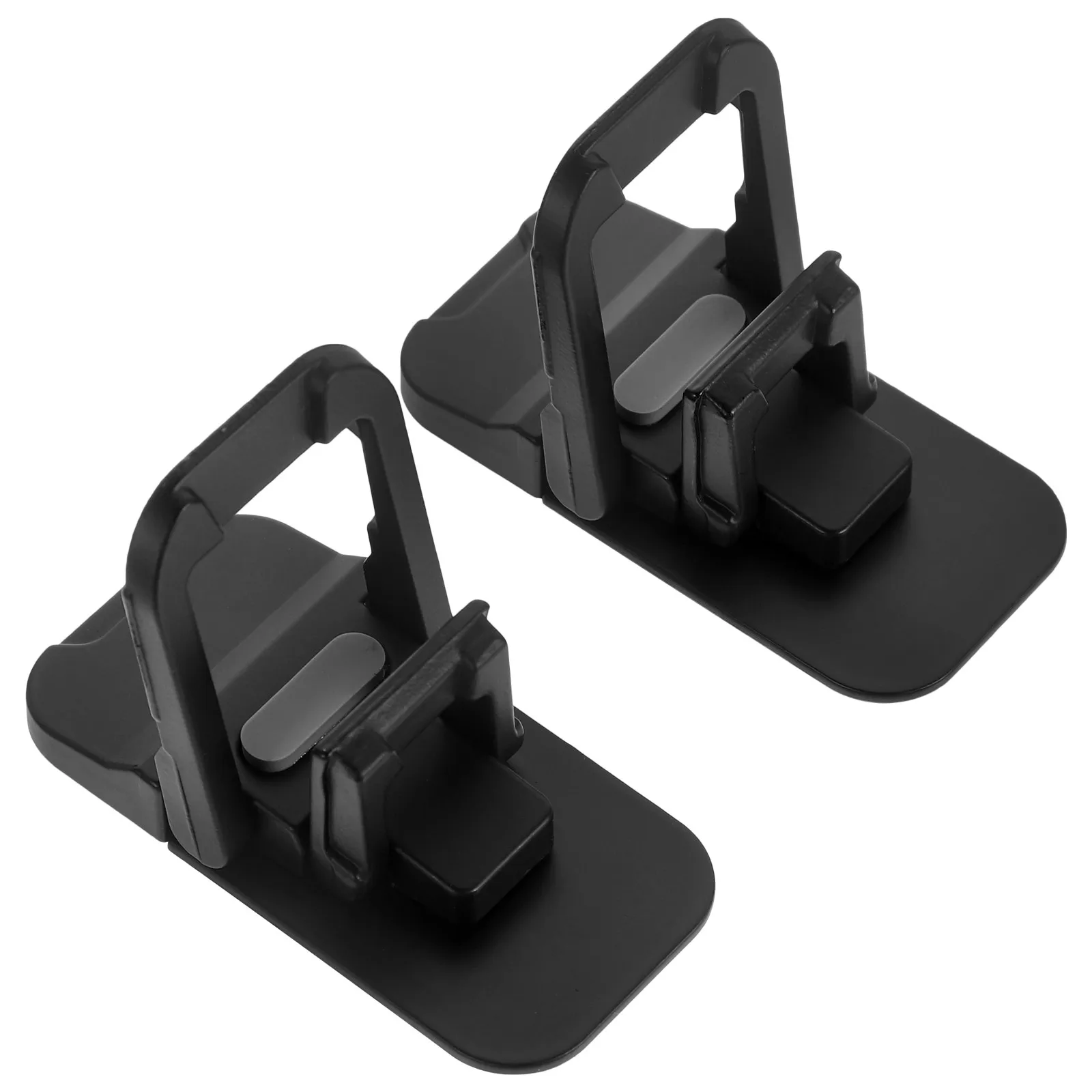 2Pcs Laptop Stand Portable Ergonomic Notebook Holder Adjustable Height Aluminum Alloy Cooling Pad Anti Slip Support