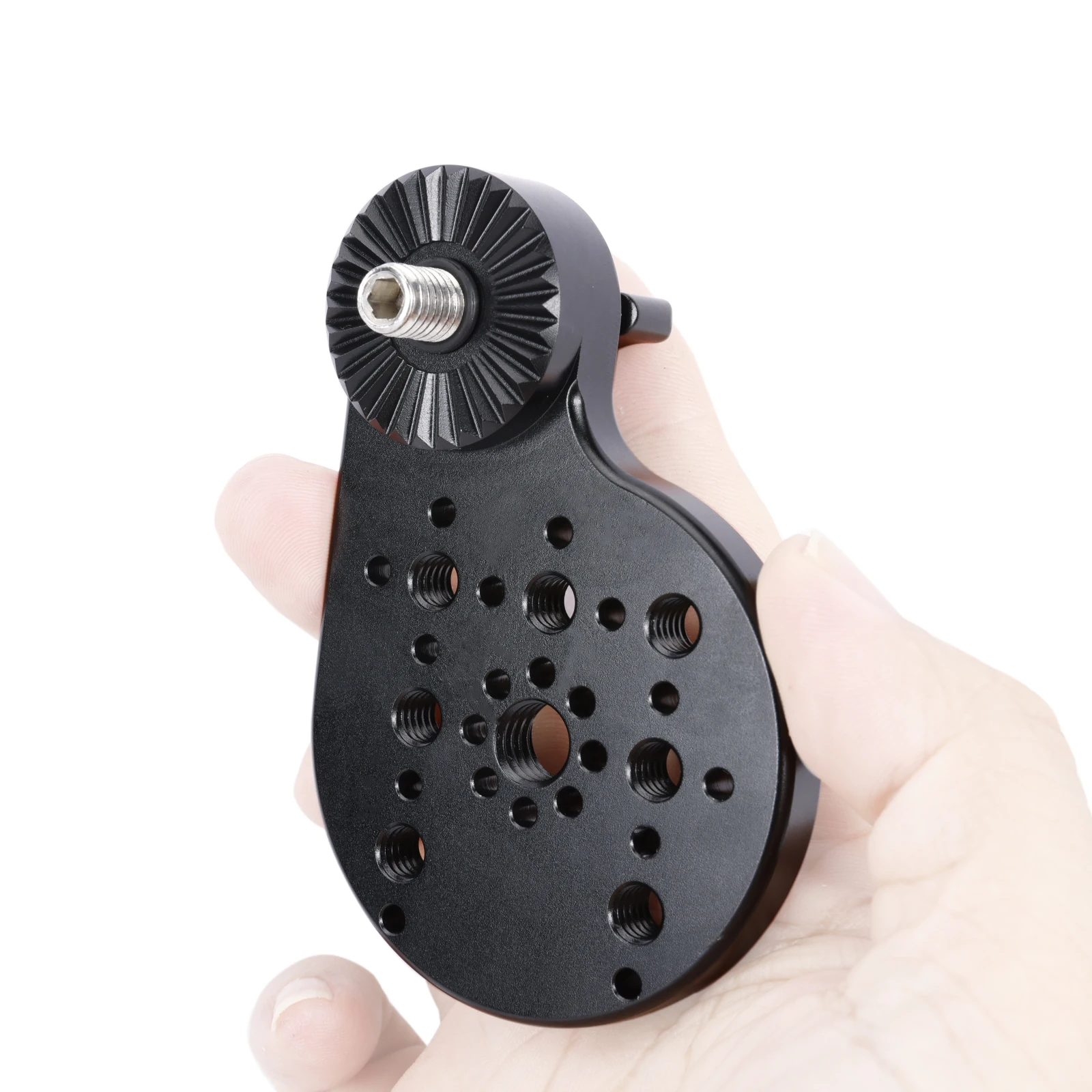 Niceyrig 30T, M8 draad statiefbevestiging zijplaat met rozetbevestiging