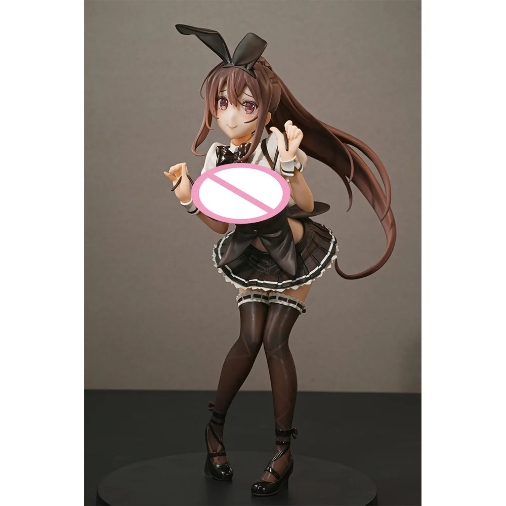 24CM natywny Anime figurka króliczka seksowna dziewczyna Nana 1/6 figurka 18 zdejmowane ubrania zabawkowy model