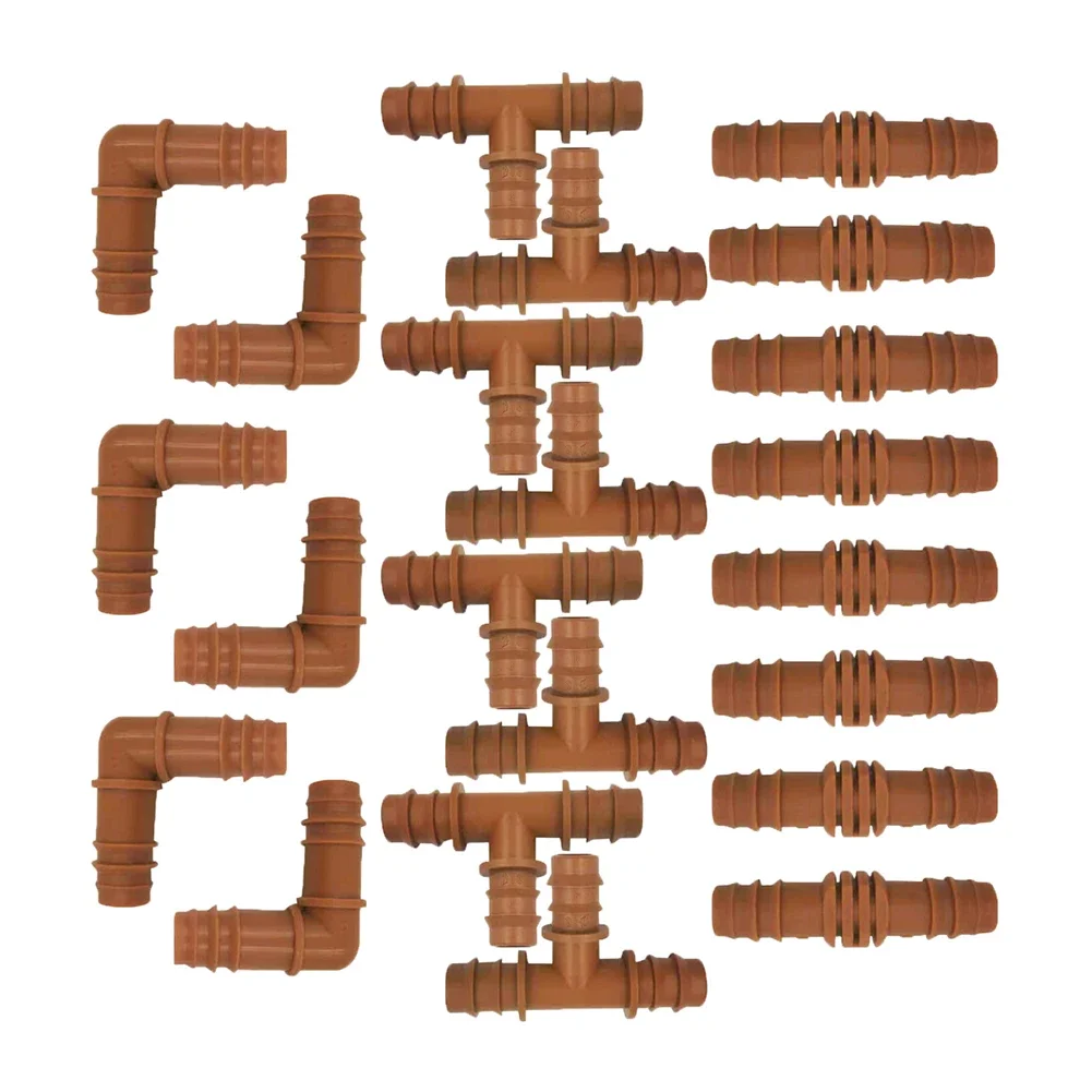 Irrigation Connector Drip Irrigation Kit Garden Irrigation Garden Irrigation Parts Couplings Barbed Connectors For Drip Tubing