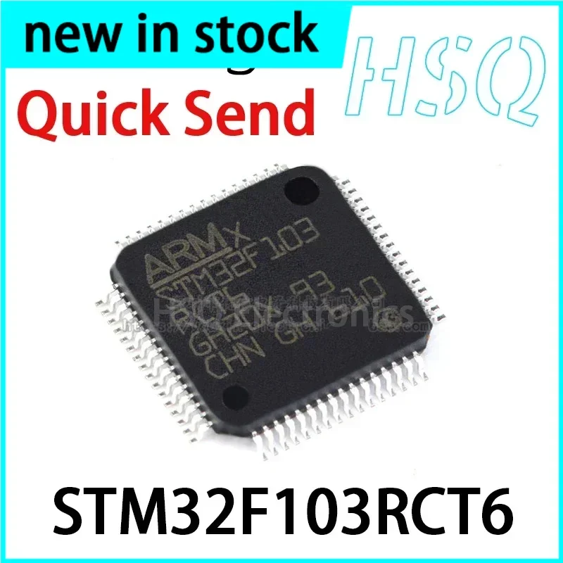 2PCS STM32F103RCT6 STM32F103 LQFP-64 32-bit MCU
