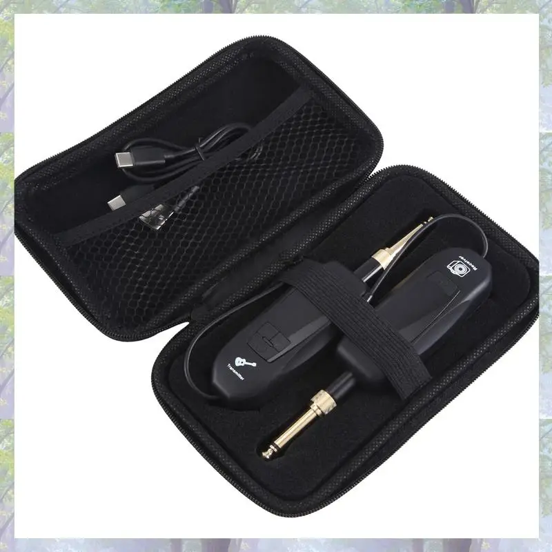 نظام الغيتار اللاسلكي GAW-A8 جهاز استقبال الارسال الرقمي الصوتي القابل لإعادة الشحن الفرقة المرحلة التسجيل الآلي دائم