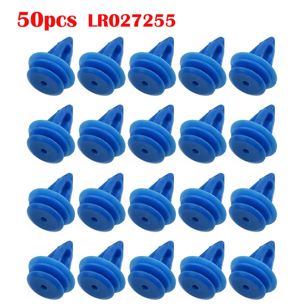 For Rover Range Evoque Wheel Arch Trim Clips Replace 50pcs Car Decorate Front Rear Left Right Nylon Plastic Practical