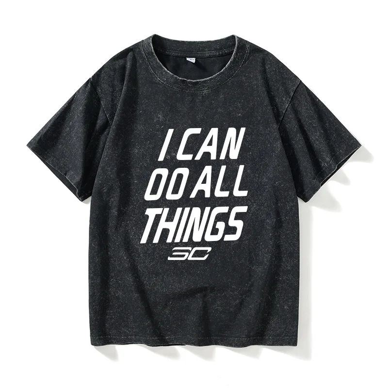 

Curry Baskeall Sport Loose ort Sve round Ne T-irt ex Summer Casual Cotton Love Pattern Couples Clothing