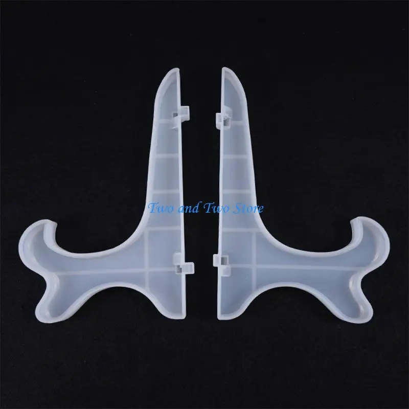 HX6F Handmade Necklace Earrings Showing Rack UV Resin Mold DIY Jewelry Display Mold