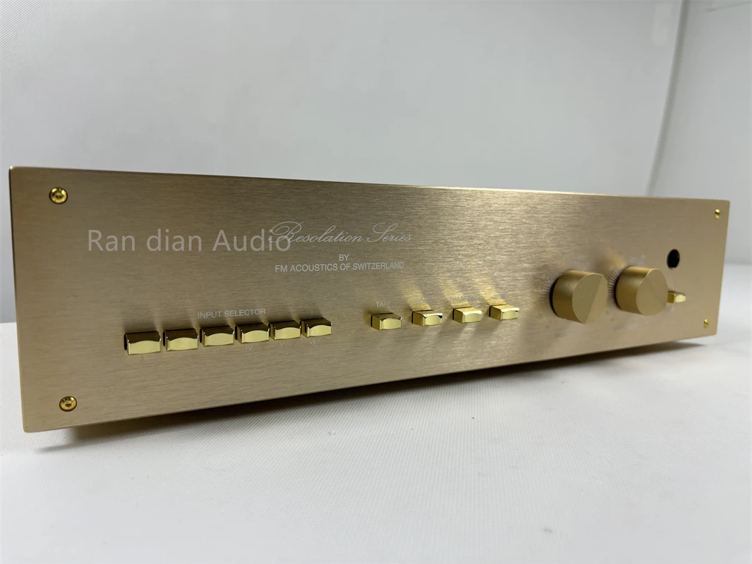 1:1 Copy FM ACOUSTICS FM266MKII True Balanced Circuit/Fully Balanced Preamplifier,FM266MK2 Single Ended Input/Output Version