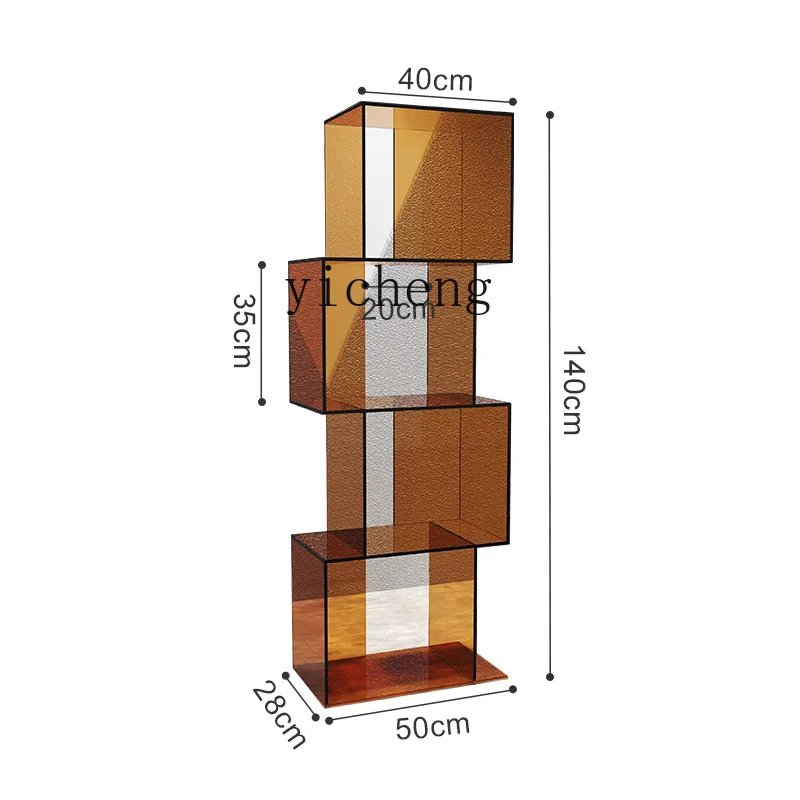 XL Display Shelf Shelf Clothing Store Shoe Bag Acrylic Plexiglass Display Cabinet