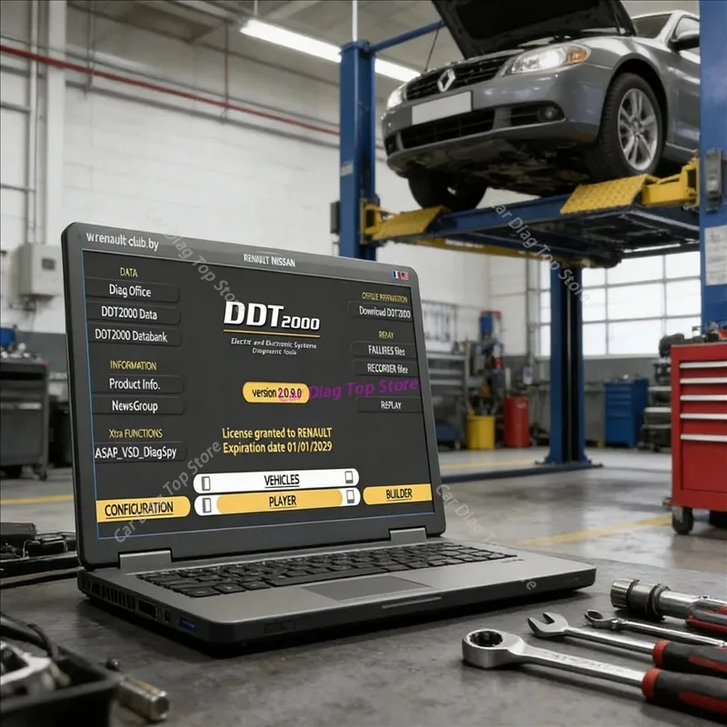 2026 Best For DDT2000 4.0.9.2 (patch_inside)+Bases Database 2023 Diagnostic Data Tool deep diagnostics for Car Nissan vehicles