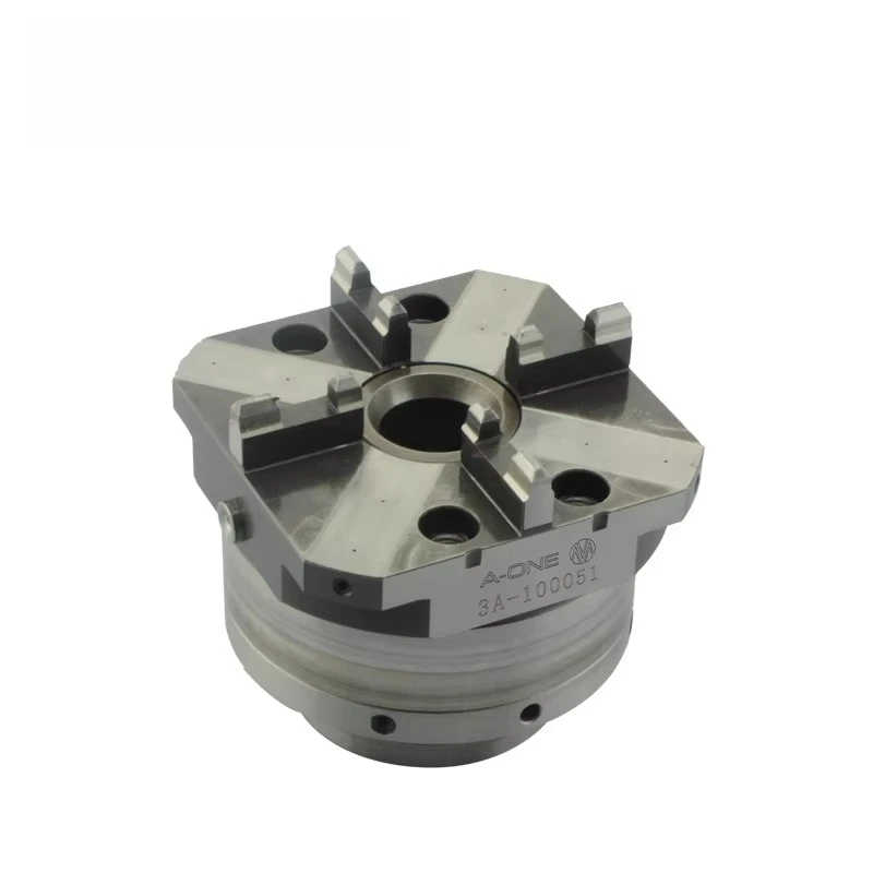 

4 Jaw Rapid Action Pneumatic Lathe Chuck Compatible With Erowa ER-007523