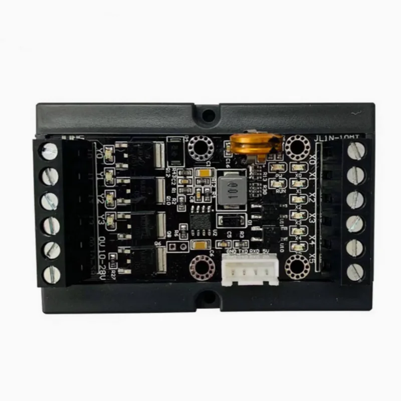 FX1N-10MT PLC industrial board programmable controller delay module Relay module with program cable and shell