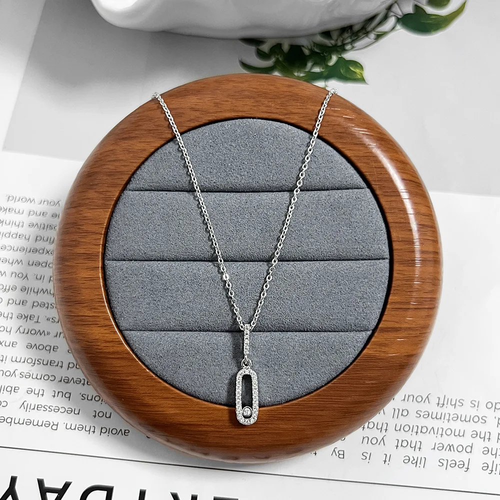 

Серебряное колье S925 с уникальным дизайном, золотое, женское, новое, персонализированное, на ключицу