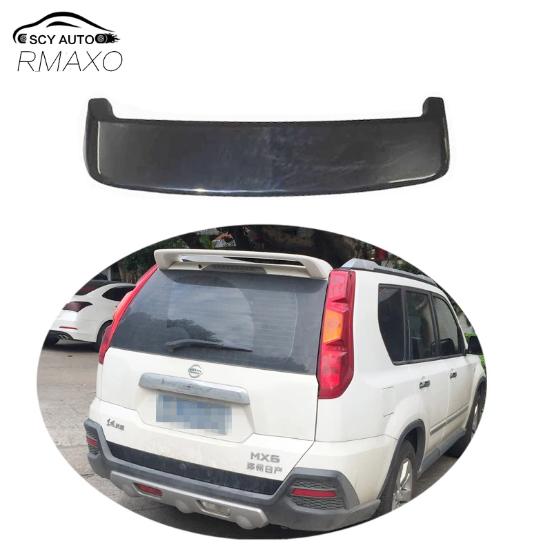 For NISSAN X-Trail MX6 Spoiler 2005-2013 X-Trail WLIGH spoiler High Quality ABS Material Car Rear Wing Primer Color Rear Spoiler