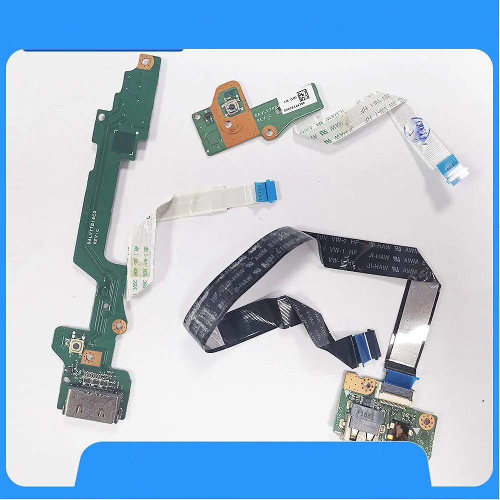 

Для Lenovo V310-15ISK V310-15IKB E52-80 ноутбука USB-плата звуковая карта аудио интерфейс для наушников разъем плата переключателя питания