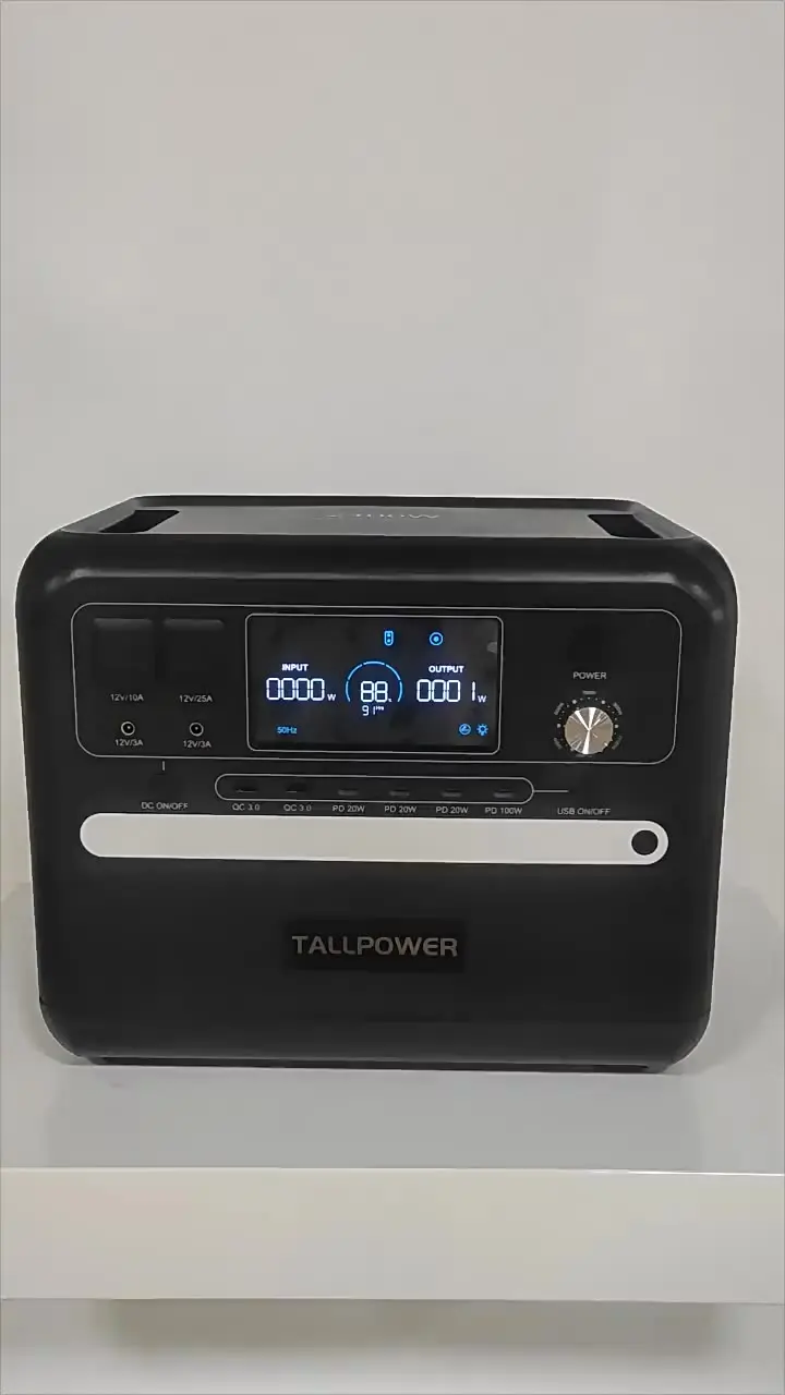 2400W 2kWh Portable Outdoor Power Station Energy Storage Supply For Travel Home Emergency