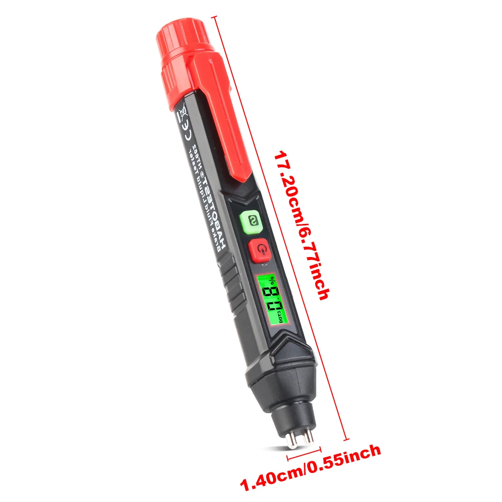 Car Accessories HT662 Brake Fluid Tester With LED Indicator Warning Test Pen For DOT3/DOT4/DOT5.1 Brake Liquid Oil Testing Tool