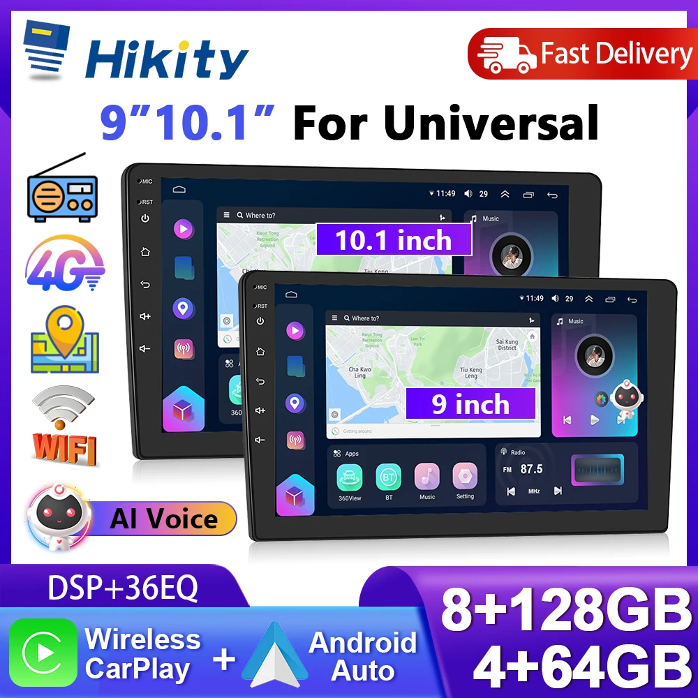 ¿Por qué el reproductor multimedia de coche Hikity 8Core 8+128G es la mejor opción para tu vehículo en 2025?