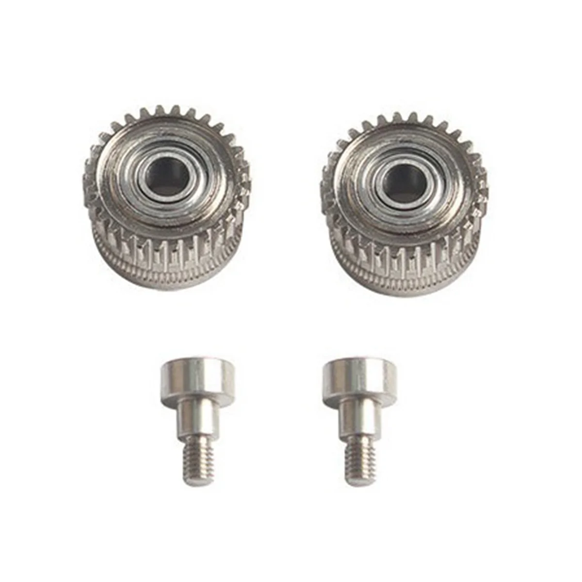 All Metal Nickel-Plated Gear High Hardness Filament Drive Gear for K1/K1MAX/K1C EXtruder 3D Printer Part