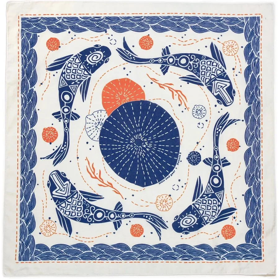 وشاح باندانا 100 قطن بملمس ناعم للغاية مثالي للمغامرات الخارجية والملابس غير الرسمية وتصفيف الأزياء لكل من الرجال