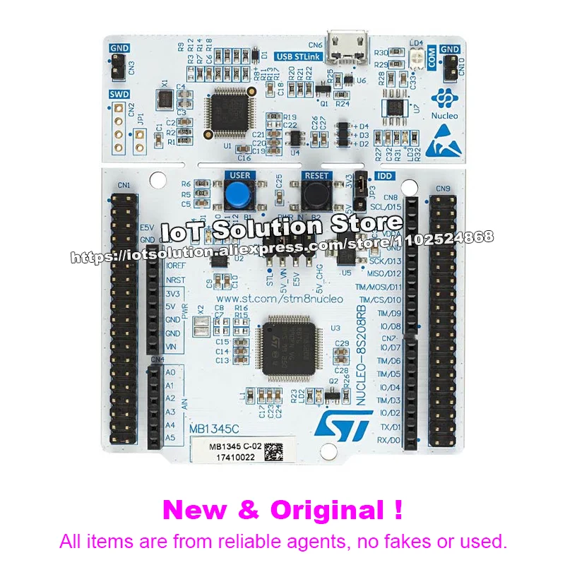 NUCLEO-8S208RB 오리지널 NUCLEO 8S208RB(NRND)