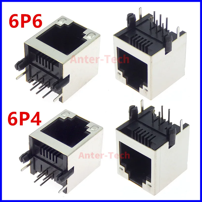 5PCS RJ12 RJ11 Sock…
