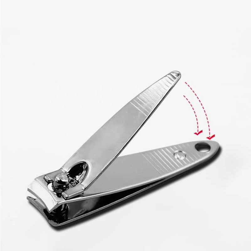 Ultra-Light Portable Stainless Steel Nail Clippers - Keychain Hole Design | 5cm*1.1cm | Only 9.5g