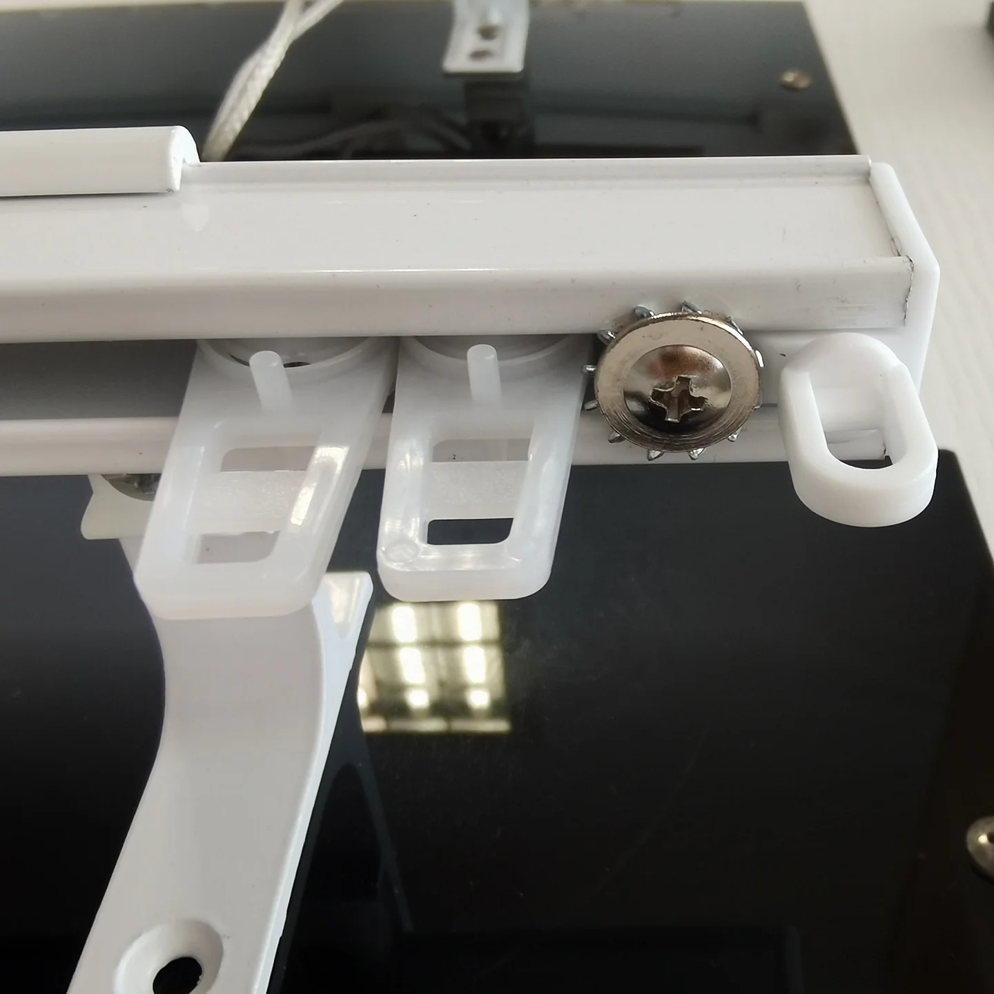 Atacado postes de cortina componente cortina persianas capa final para persianas persianas cortina pista acessórios