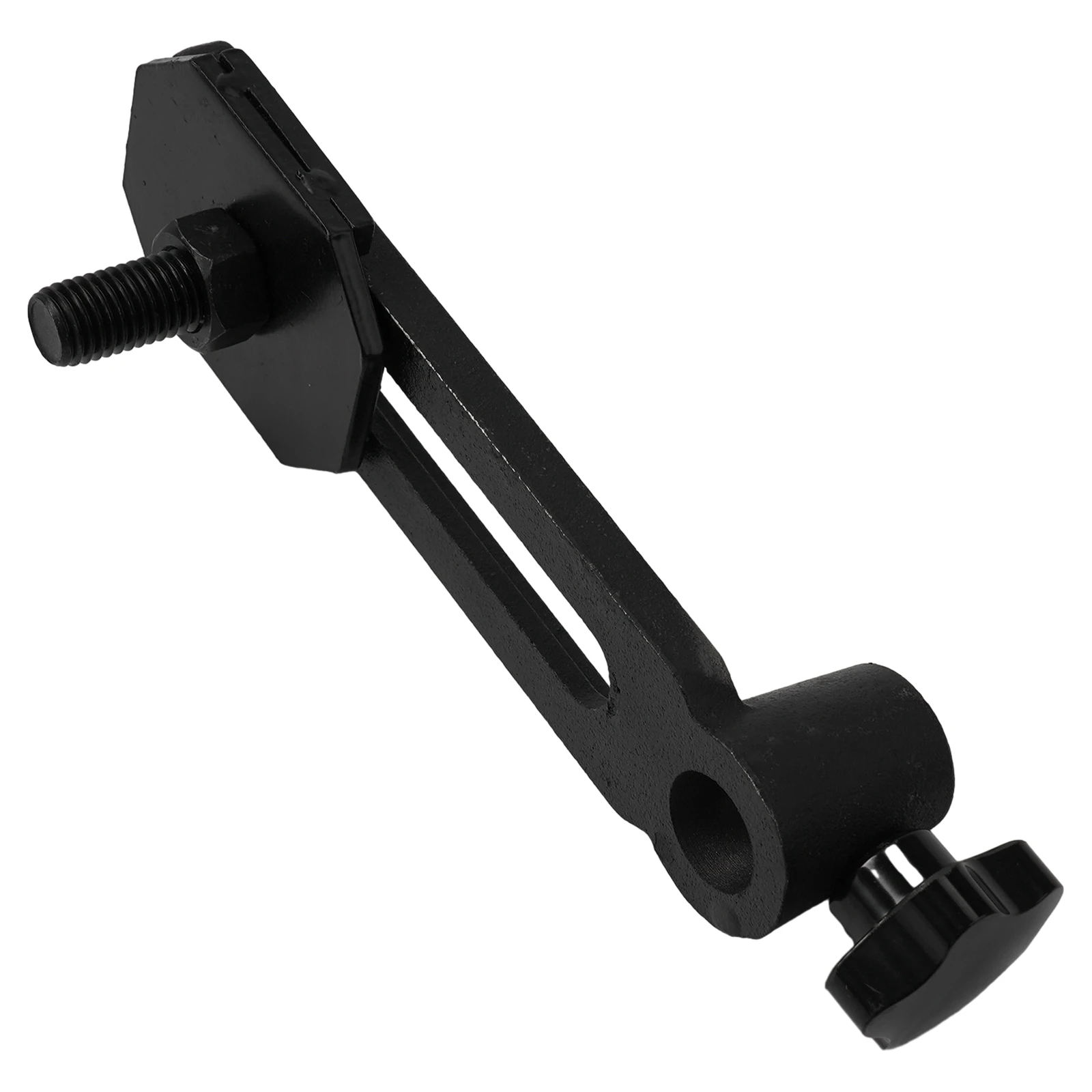 Innovative Design Heavy Duty Cast Iron Tool Rest Compatible with Various Woodworking Lathes Fits Both Hole Sizes