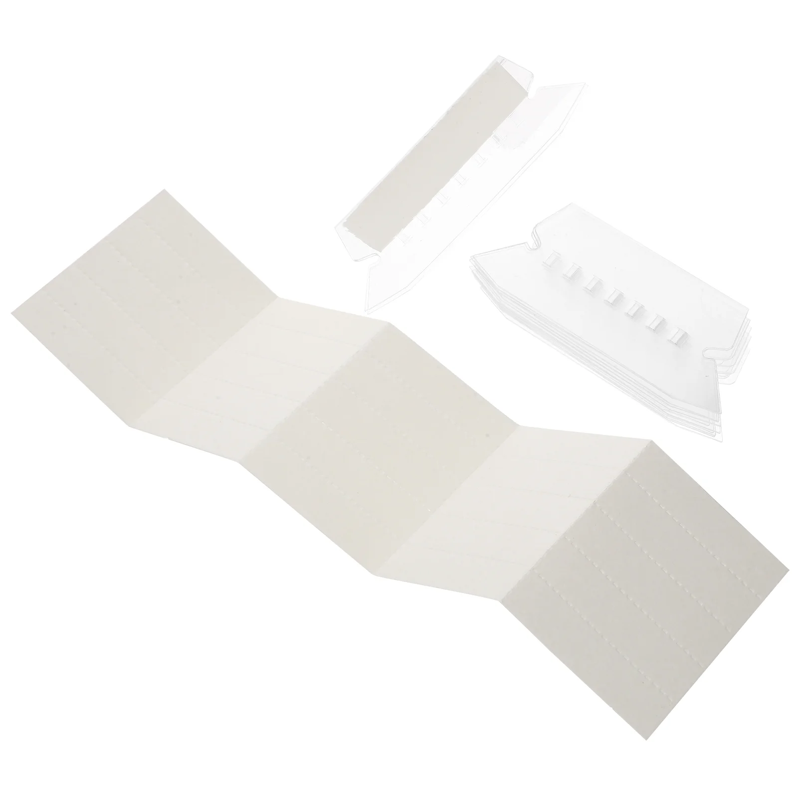 1 Set Hanging File Folder Tabs File Filing Tabs Hanging File Labels Portable File Folder Tabs file folder tabs and inserts