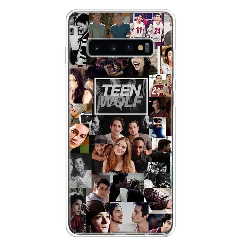 Funda de teléfono guay para Samsung, cubierta de teléfono con diseño de lobo adolescente, para Samsung Note 20 Ultra, 10, 9, 8, A05S, A15, A25, A35, A55, M11, M12, M21, M30S, M31, M32, M51, M52