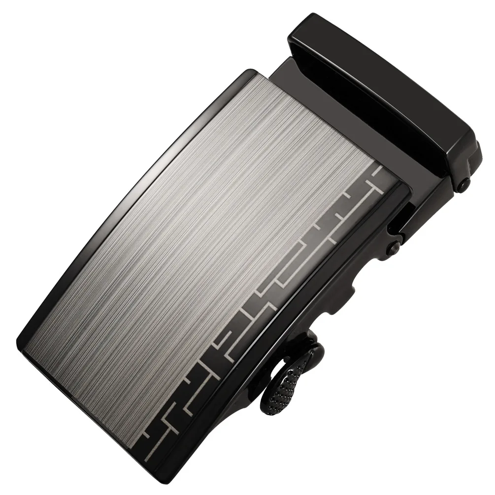 رأس مشبك أوتوماتيكي جديد، مشبك حزام للرجال، مشبك حزام من سبائك الزنك الأبيض 3.5 سم #5