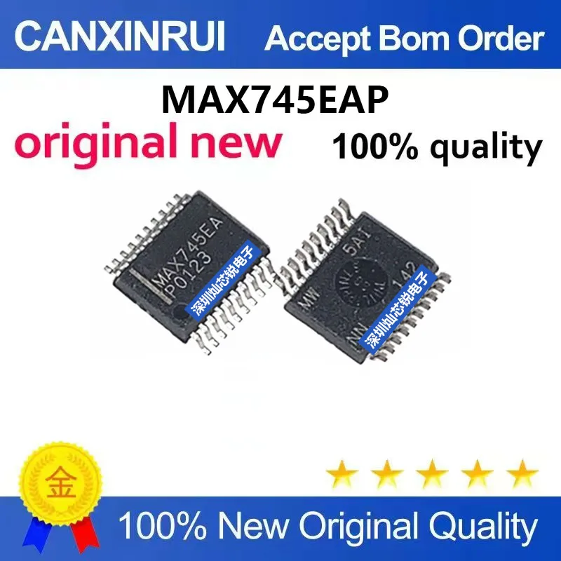 (5-100pieces)Brand New Original MAX745EAP MAX745 SMD SSOP20 Battery Charger Chip