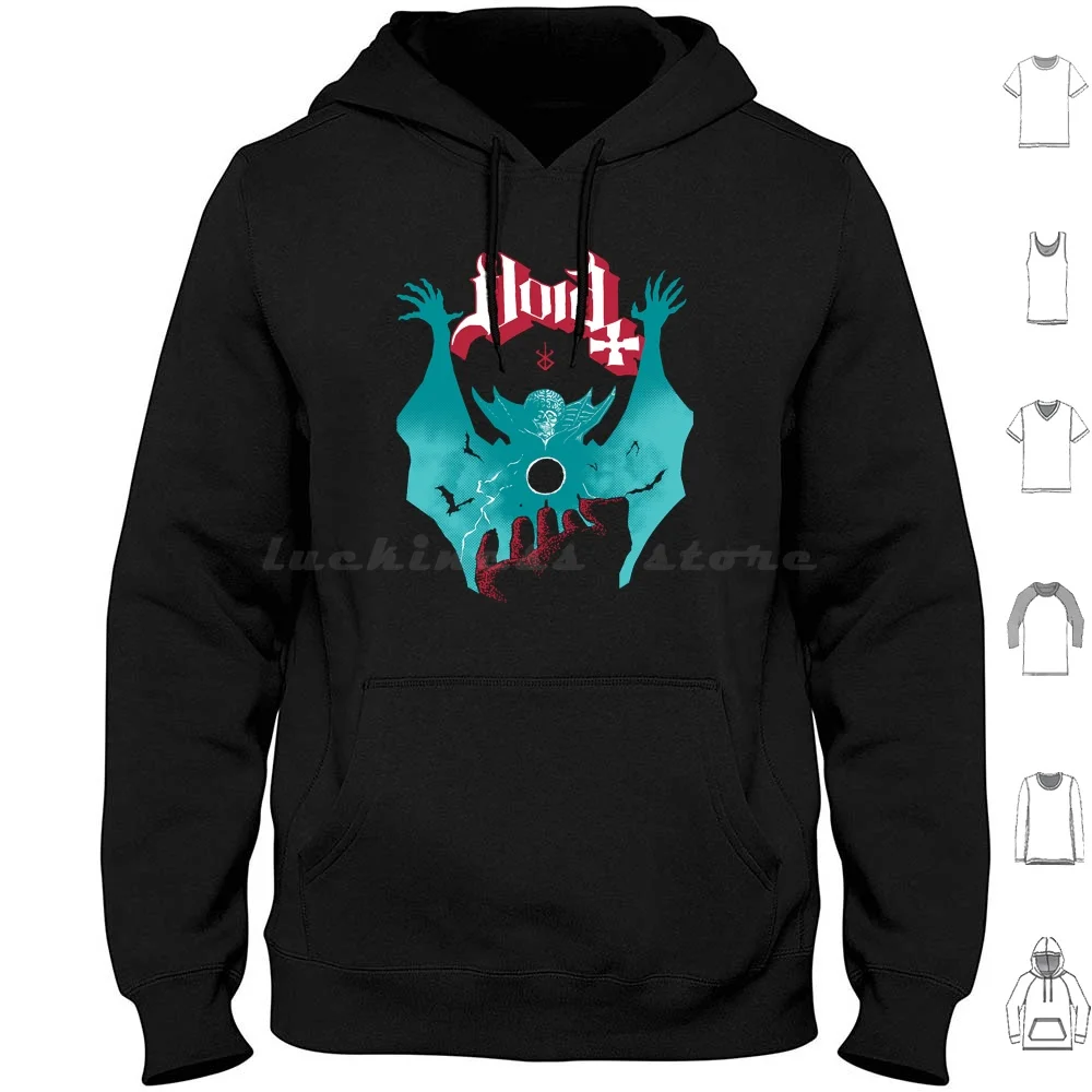 Hoodie Cotton Long …