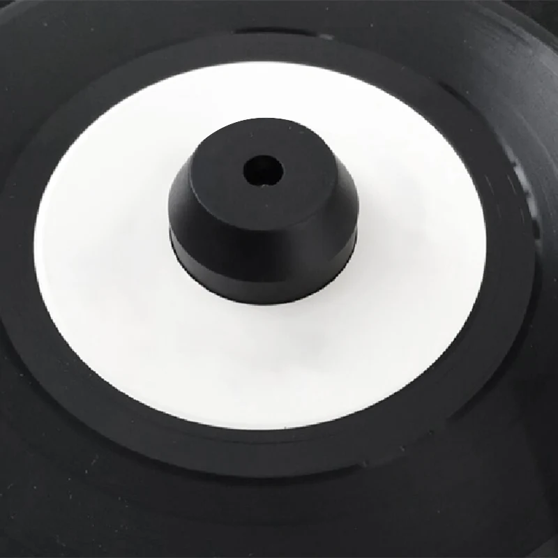 Adapter 45 obr./min. Trwały, solidny aluminiowy adapter centralny do 7-calowego płyty winylowej EP
