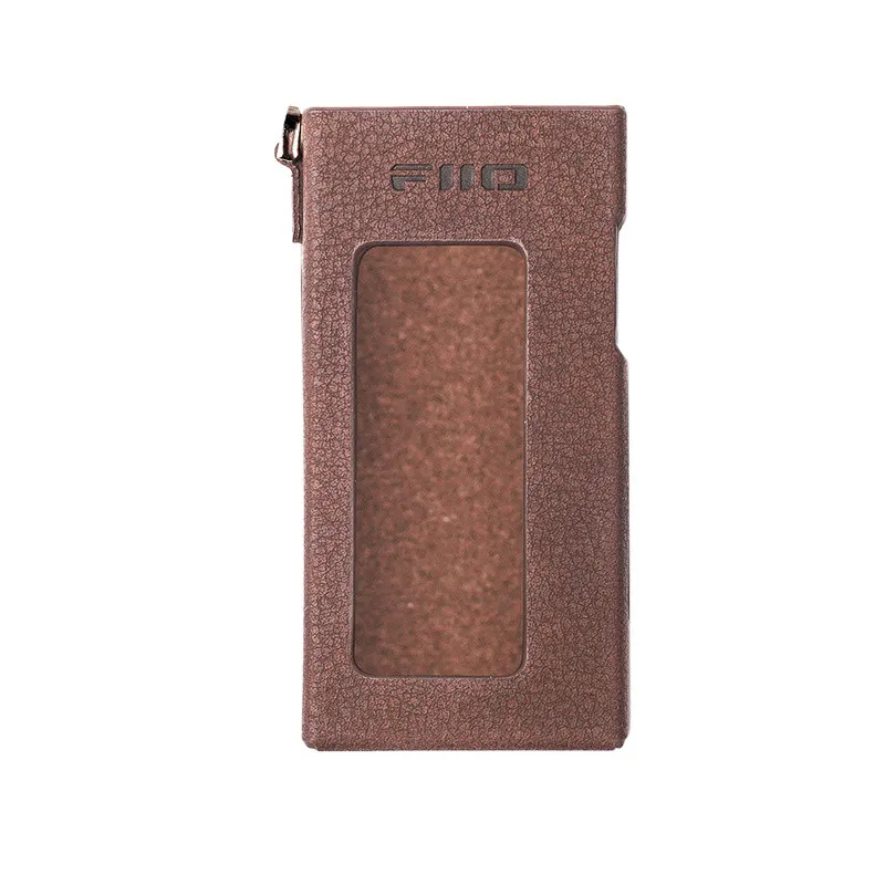 FiiO SK-RR11 Radio Aangepaste lederen beschermhoes Antislip Milieuvriendelijke PU lederen tas met hangend touw + hand RR11 PC