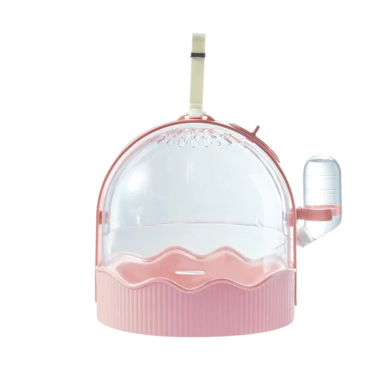 Parrot Out Cage Breathable แบบพกพาขนาดใหญ่กลางแจ้ง Bird Cage Peony Tiger Skin Take Out Bird Walking Artifact