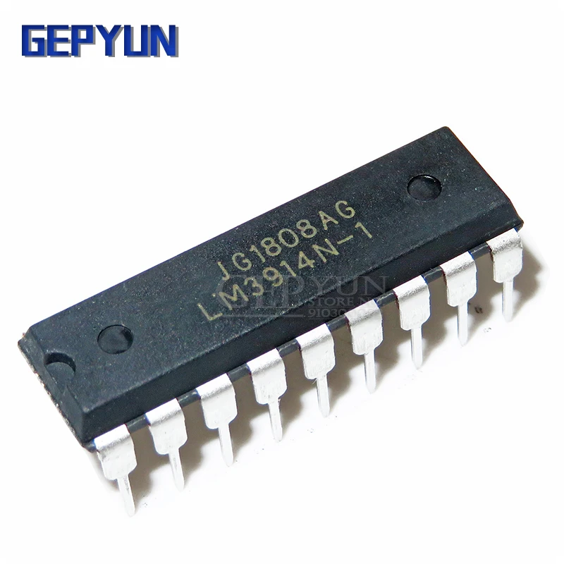 5PCS LM3914N-1 LM3915N-1 LM3916N-1 DIP LM3914N LM3915N LM3916 new and IC Gepyun