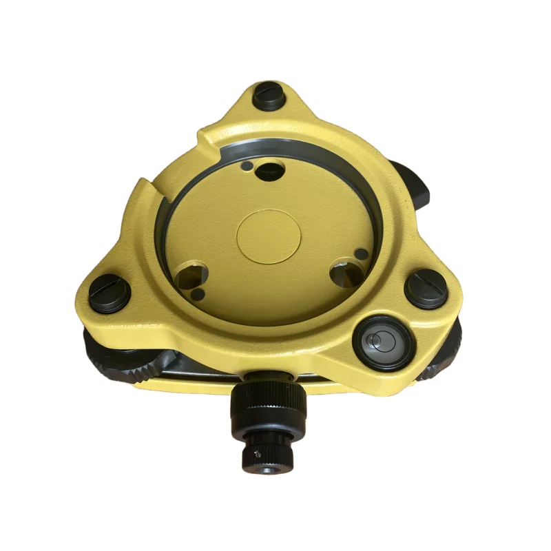 Yellow Optical Plummet Tribrach & Adapter Carrier For Total Station Prism GPS GNSS install surveying