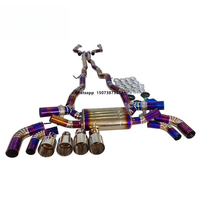 

Titanium Alloy Catback Muffler Valvetronic Exhaust System for M5 G90 Exhaust