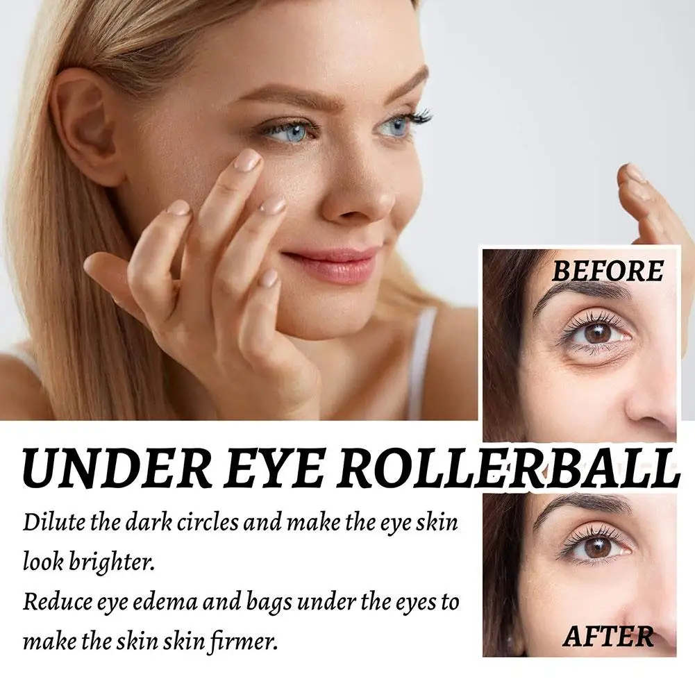 Anti-Falten-Augen taschen Eye Seru manti Augenringe Regeneration Hautpflege feuchtigkeit spendende Augen massage gerät Creme Kollagen Hyaluron D0S6