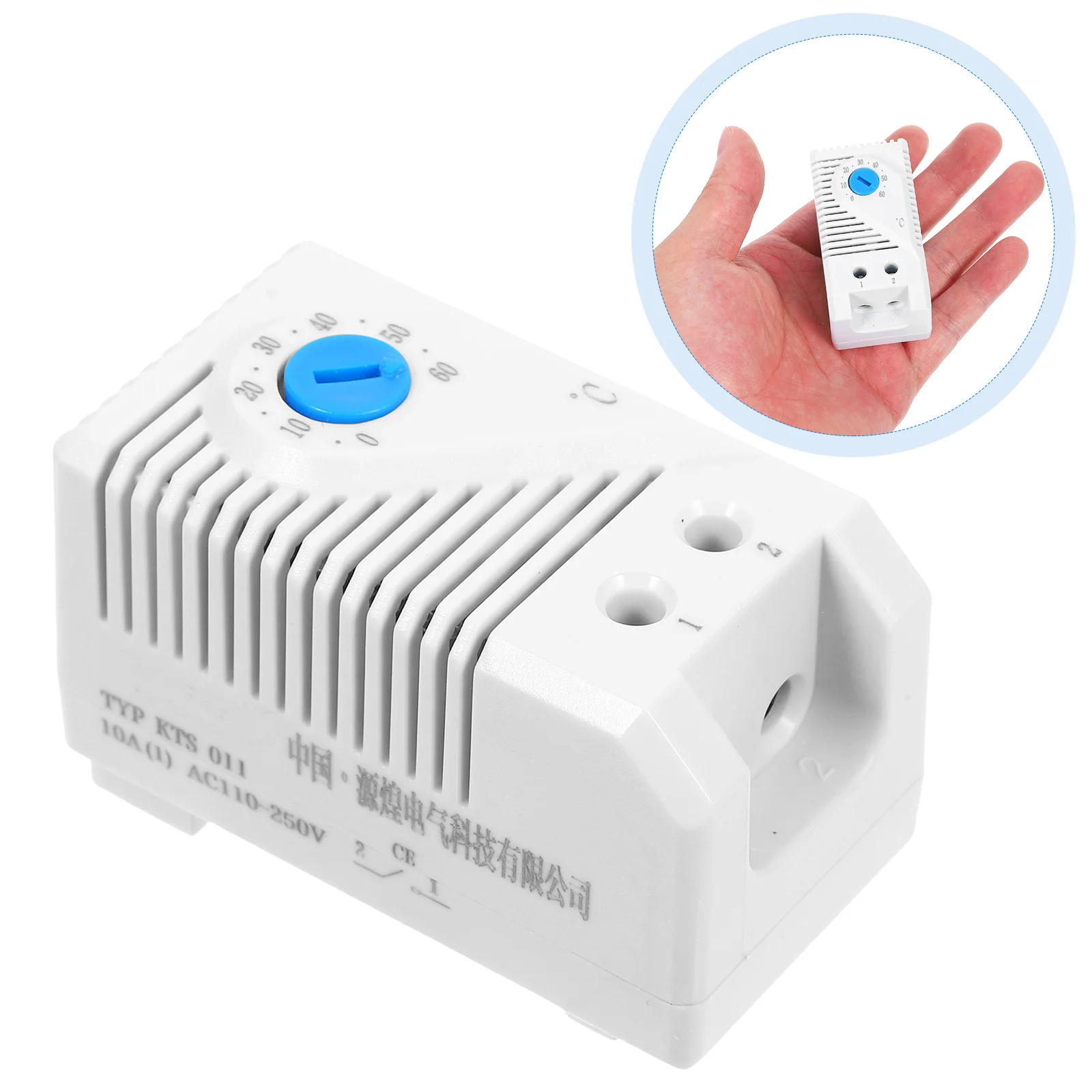 

Adjustable Thermostat Switch 0-60°C For Heater Cooling Devices High Sensitivity Mechanical Heat