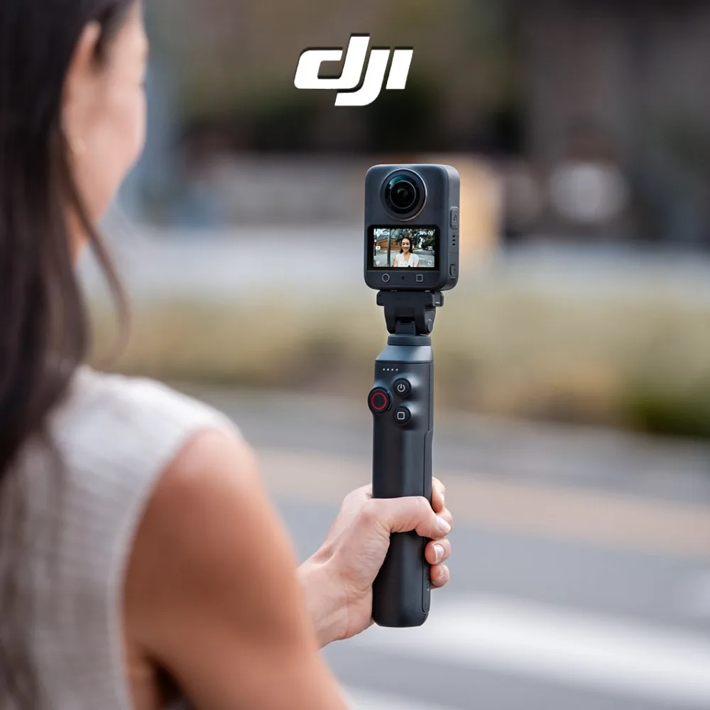 

DJI Osmo 360 Battery Extension Rod–4.5H 8K/30fps, 90cm Telescopic, 0°/68° Angles NEW