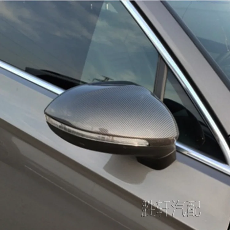 

For Volkswagen Magotan B8 NIO 19 CC carbon patterned mirror housing, carbon fiber reverse mirror housing, rear cover