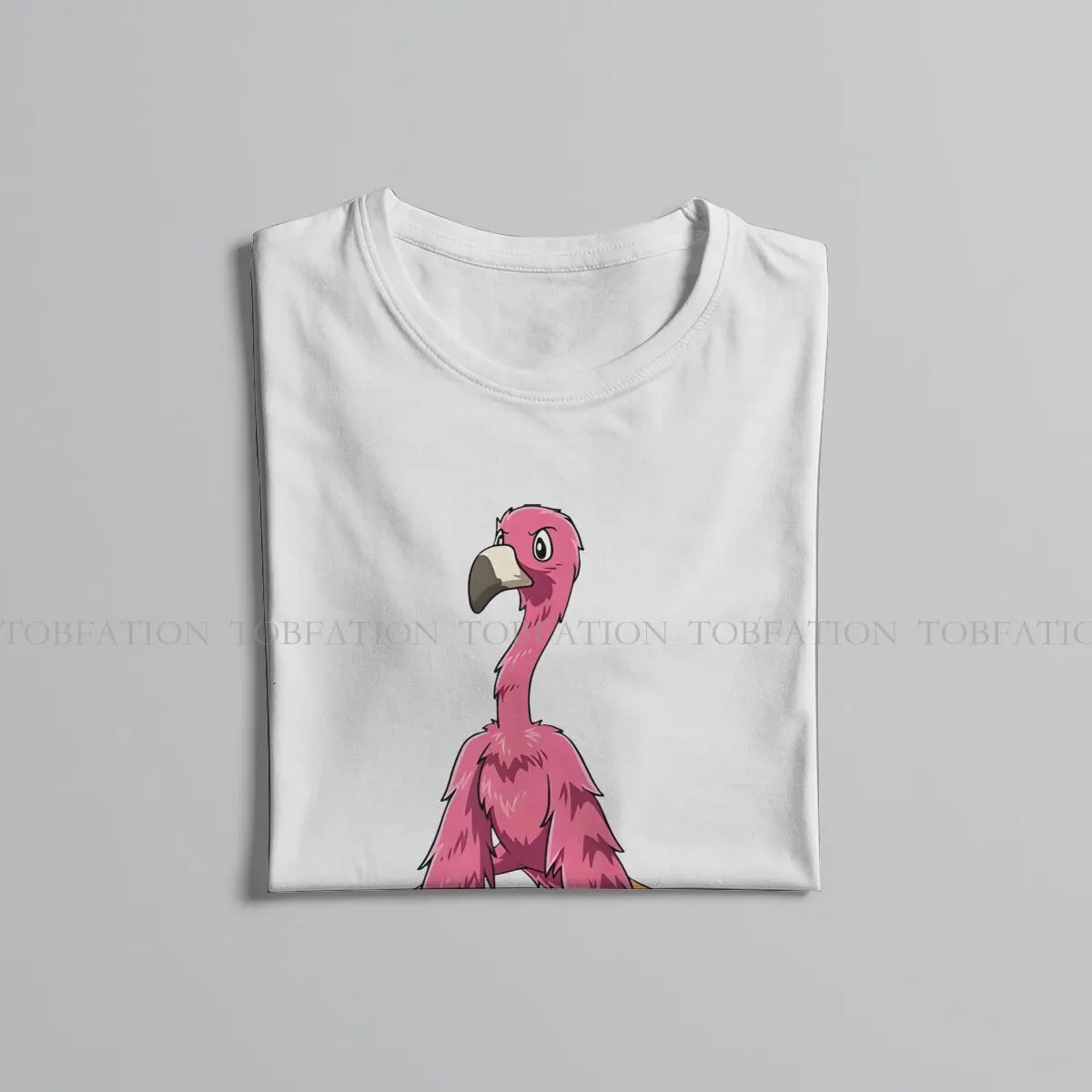 Flamingo Animals 100% Cotton TShirts Weightlifting Deadlifting Powerlifting Gym Personalize Men\'s T Shirt Clothing Size S-6XL