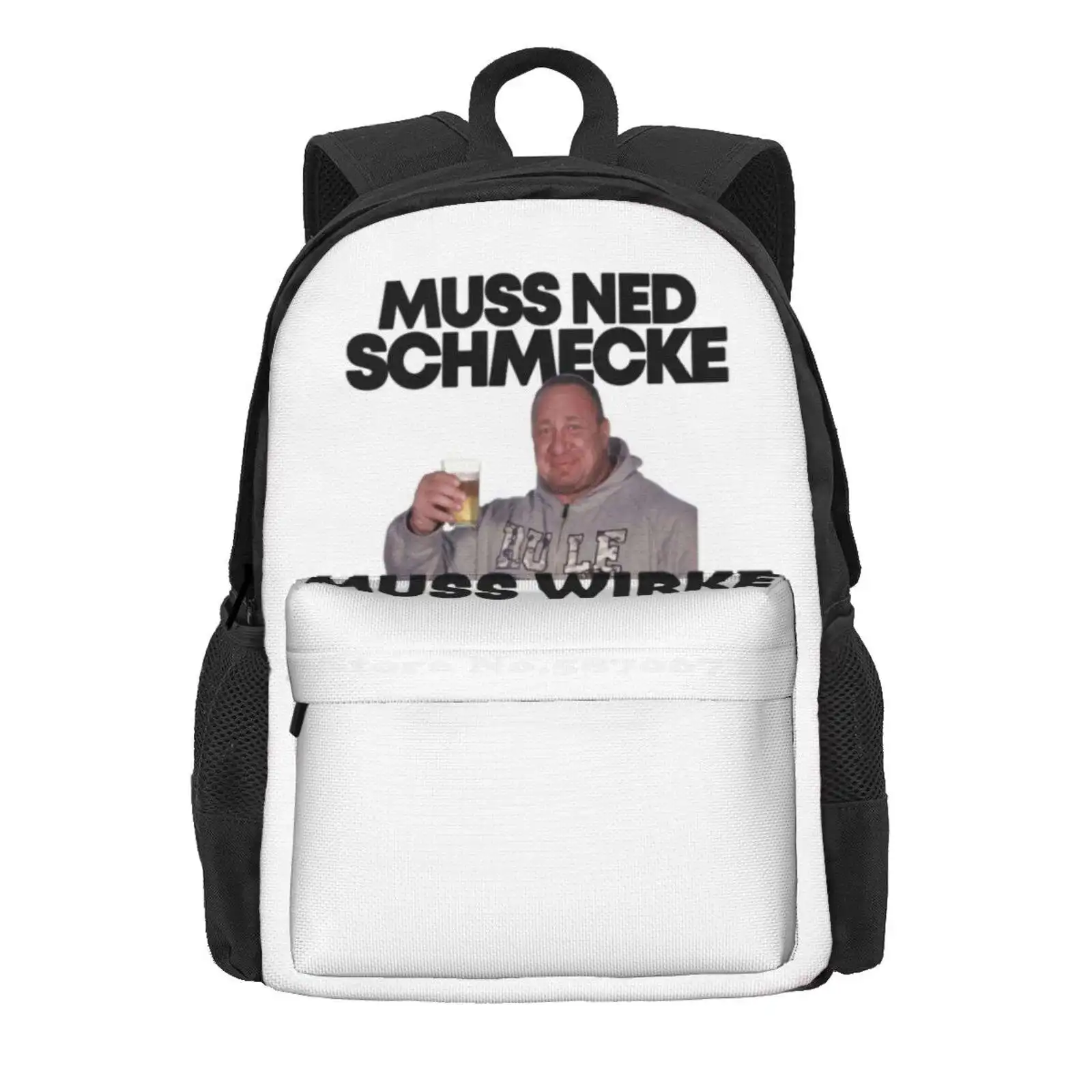 Markus Ruhl Meme Hot Sale Schoolbag Backpack Fashion Bags Markus Ruhl Markus Rühl Meme Markus Rühl Bodybuilder Maruks Rühl Muss