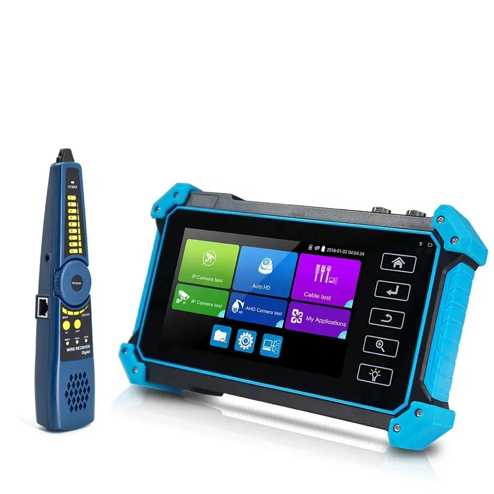 

IPC5200C PLUS TESTER PRO AHD CVI TVI SDI 4k HD VGA Cable tracker IPC Tester CCTV Poe Portable Monitor CVBS