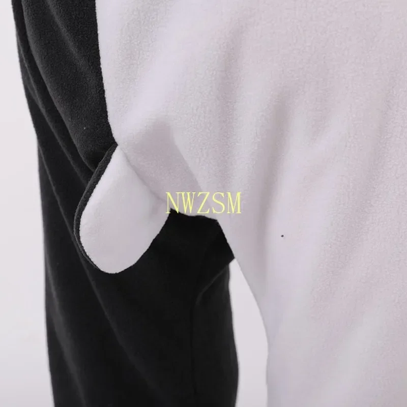 ชุดนอนคอสเพลย์อนิเมะ danganronpa Monokuma ชุดนอนหมีผู้ใหญ่ใช้ได้ทั้งชายและหญิงหมีมืดมน