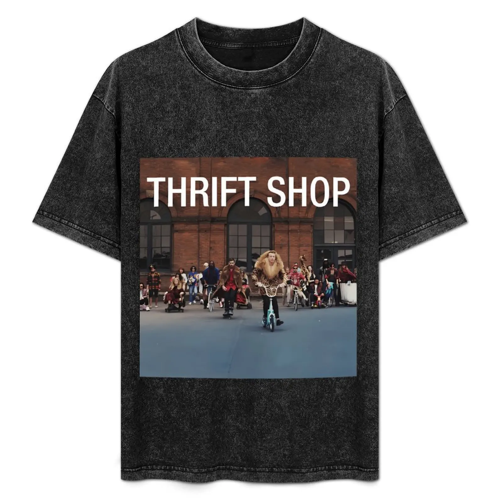 Thrift Shop - Macklemore \t T-Shirt Basic Simple Casual Short Sleeve Tee