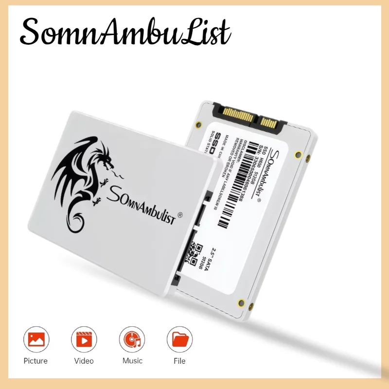 

SomnAmbulist SSD 2.5 128GB 256GB 512GB for Laptop Desktop Solid State Drive Sata3 128GB 240GB 480GB